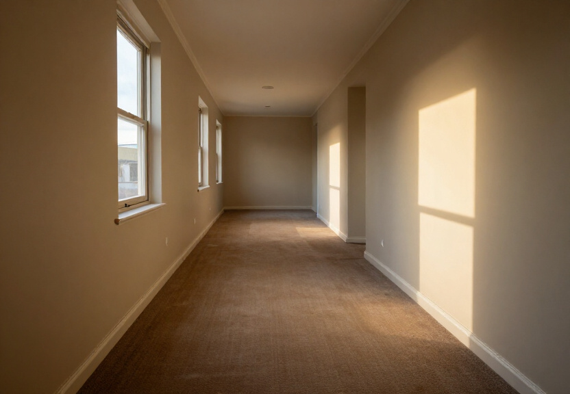 Restored Elderslie living room after flood damage repair